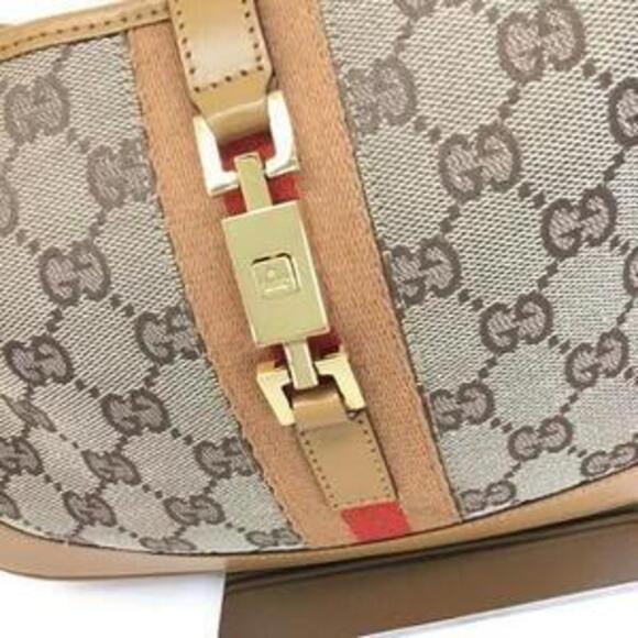 Gucci One Shoulder Bag GG Canvas Beige Brown - Picture 3 of 8